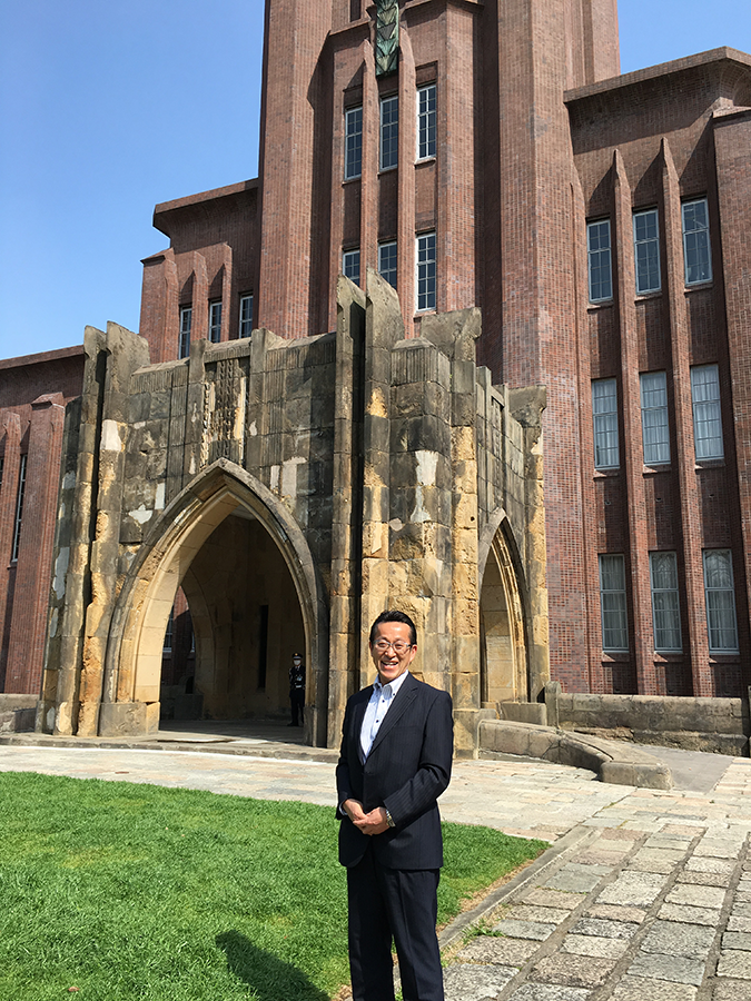 安田講堂記念写真